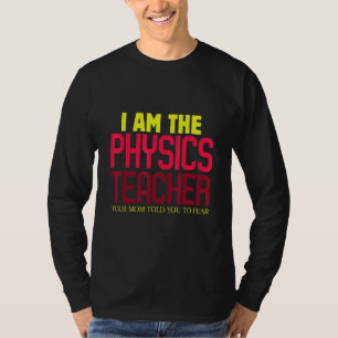 Mens Trust Me Im An Awesome Physics Teacher Scienc T-Shirt