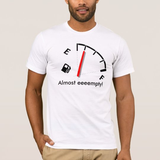 MENS TSHIRT EMPTY GAS