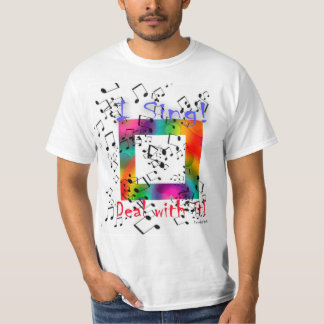 Men's TShirt "I Sing!" by KasperKothes
