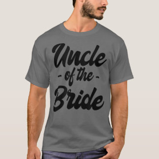 Mens Uncle of the Bride Distressed T-Shirt