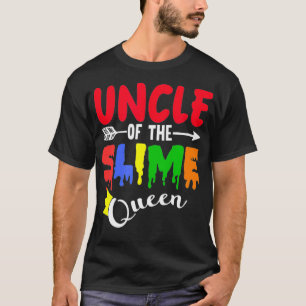 Mens Uncle Of The Queen Birthday Trendy Family Mat T-Shirt