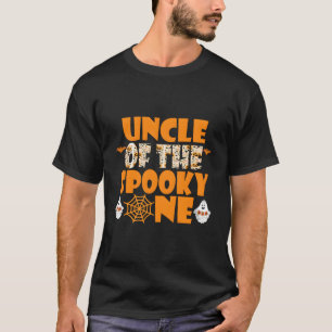 Mens Uncle The Spooky One 1St Birthday Halloween M T-Shirt