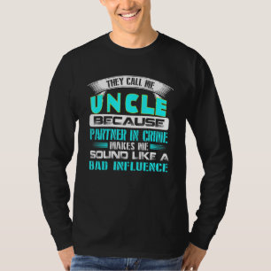 Mens Uncle Uncle Partner In Crime T-Shirt