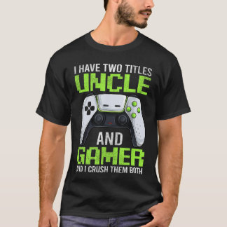 Mens Uncle Video Game Gamer Funnyshirts Men Gaming T-Shirt