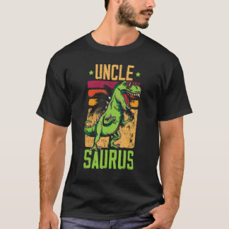 Mens Unclesaurus Uncle Saurus Rex Dinosaur Matchin T-Shirt