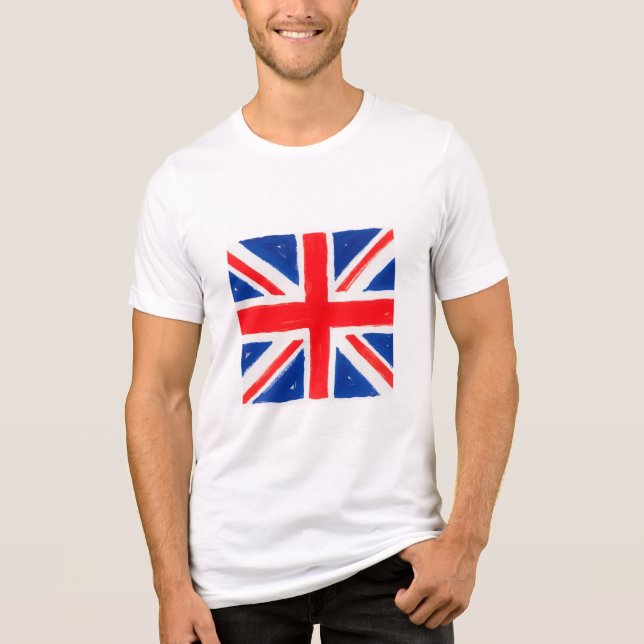 Men's union jack t shirt (Front)