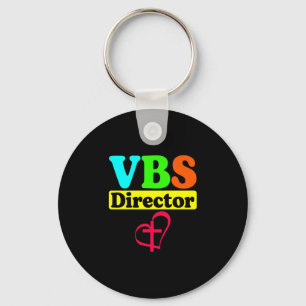 Mens vbs crew vacation bible school group matching keychain