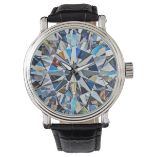 Men's Vintage Black Leather Strap Watch – Colourfu