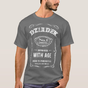 Mens Vintage Dziadek Polish Grandfather T-Shirt