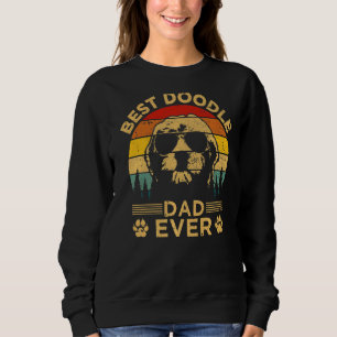 Mens Vintage Goldendoodle Dog Funny Best Doodle Da Sweatshirt