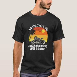 Mens Vintage Motorcycle Riding Gift For Biker Dad T-Shirt