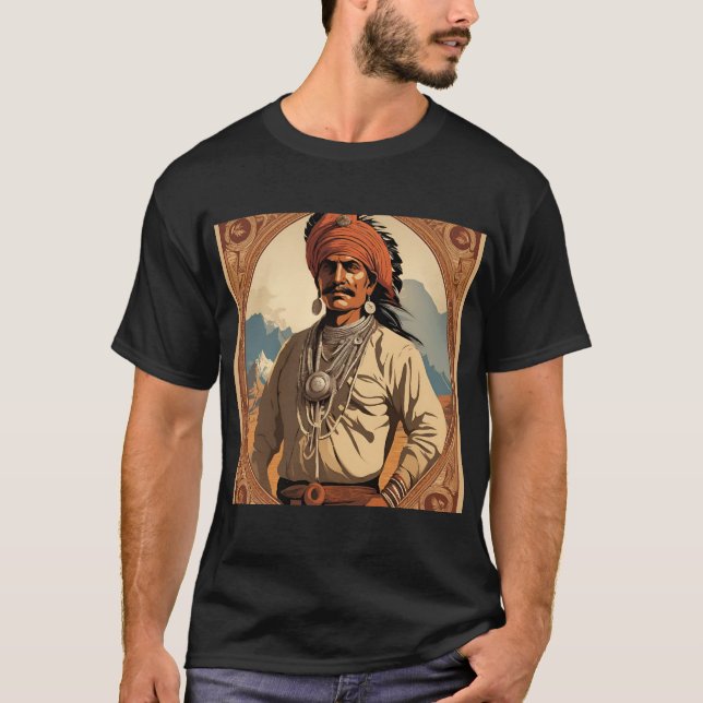 Men's Vintage Poster T-Shirt - Classic 90's Retro (Front)