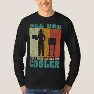 Mens Vintage Retro Bee Dad Like A Regular Dad Fath T-Shirt