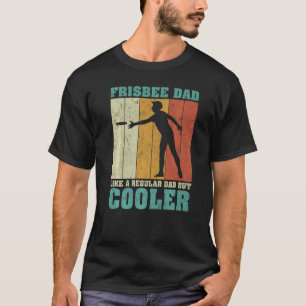 Mens Vintage Retro Frisbee Dad Like A Regular Dad T-Shirt