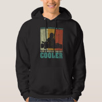 Mens Vintage Retro Kart Racing Dad Like A Regular