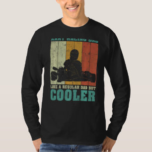 Mens Vintage Retro Kart Racing Dad Like A Regular  T-Shirt