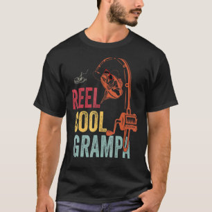 Mens Vintage Sunglasses Reel Cool Grampa Fathers T-Shirt
