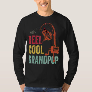 Mens Vintage Sunglasses Reel Cool Grandpop  Father T-Shirt