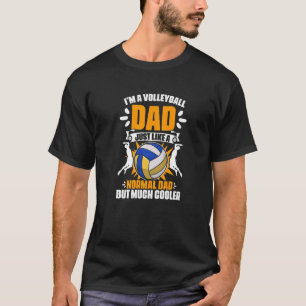 Mens Volleyball Dad - Sport Game Beach Volleyball  T-Shirt