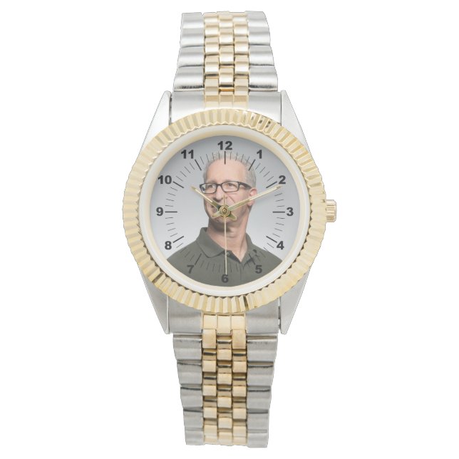 Men's Watch - Personalized - Two-Tone (Front)