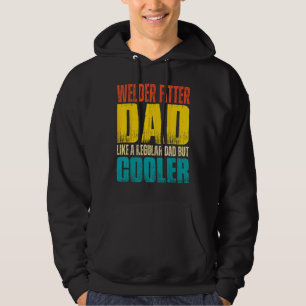 Mens Welder Fitter Dad   Like a Regular Dad but Co Hoodie