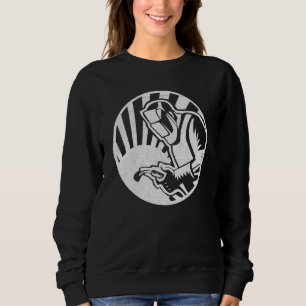 Mens Welding Expert Welder Metal Construction Sweatshirt