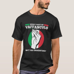 Mens What Part Of Vaffanculo Dont You Understand I T-Shirt