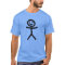 Men's White Stickman T-Shirt