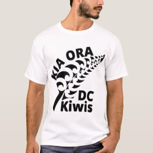 Mens White T Shirt - full logo