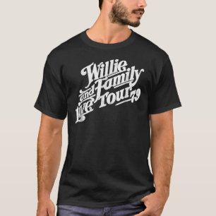 Mens Willie And Family Live Tour 79 Tee Essential