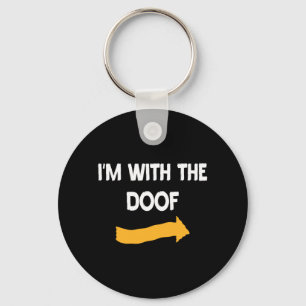 Mens With Doof Halloween Costume Funny Couples Keychain