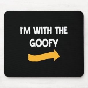 Mens With Halloween Costume Funny Couples Matching Mouse Pad