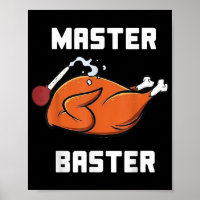 Mens Women Master Baster Funny Turkey Baster Thank