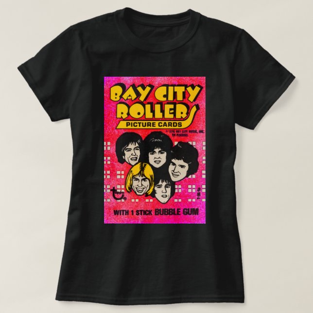 Mens Womens Band Bay City Rollers Music Rock  Awes T-Shirt (Design Front)