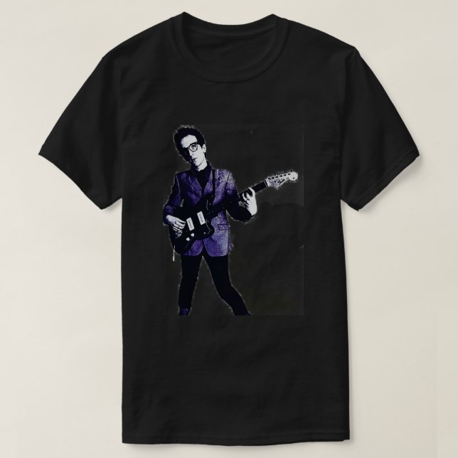 Mens Womens Elvis Costello Cool Gift T-Shirt (Design Front)