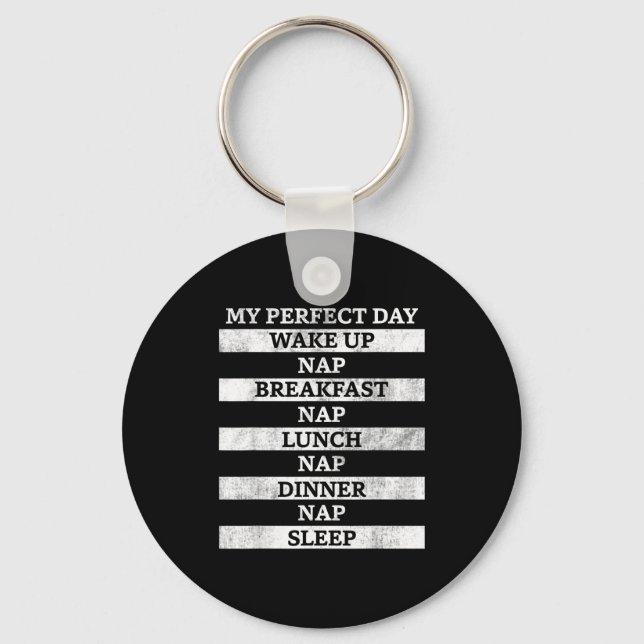 Men's Women's Graphic Tees - Funny Quotes Graphic  Keychain (Front)