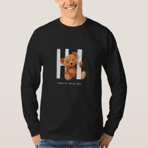 Men's Women's Kids Teddy Bear Graphic Cool Designs T-Shirt