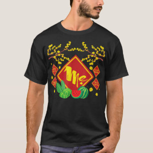 Mens Womens Vietnamese New Year Decoration 2022  M T-Shirt