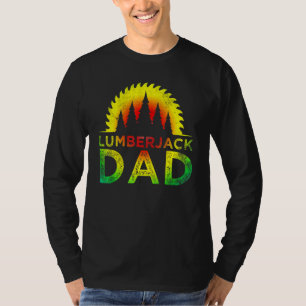 Mens Woodworker Axe Arborist Lumberjack Dad 25 T-Shirt