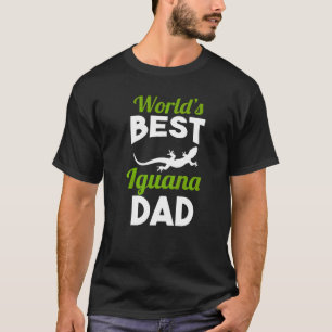 Mens Worlds Best Iguana Dad T-Shirt