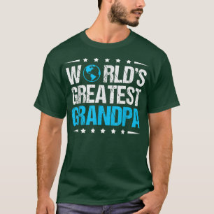Mens Worlds Greatest Grandpa  T-Shirt