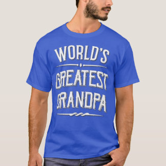 Mens World's Greatest Grandpa T-Shirt
