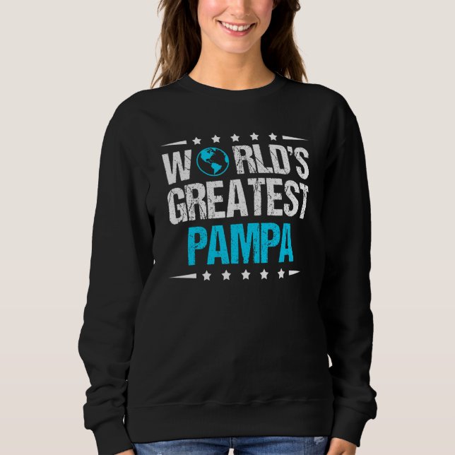 Mens World's Greatest Pampa Sweatshirt (Front)