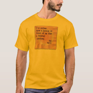 Mens' Wt. Tees - Frontal Lobotomy