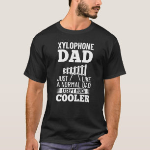 Mens Xylophone Music Instrument Notes Player Glock T-Shirt