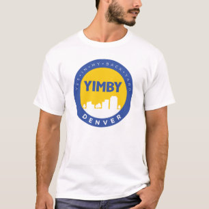 Mens YIMBY Denver Logo Tshirt