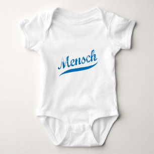 Mensch Baby Bodysuit