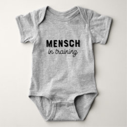 Mensch in Training T-Shirt Baby Bodysuit