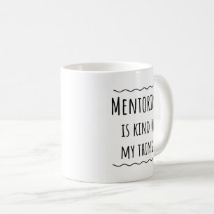 Mentacher Enseignant drôle Idée cadeau café Mug