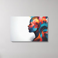 Mental health abstract art